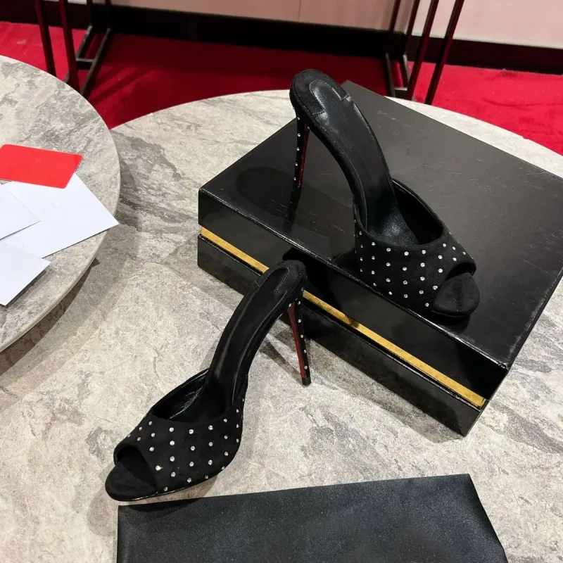 High Quality Factory Price Name Luxury Designer Denim Ankle Boots for Women with Super High Thin Heels Summer Breathable - Image 4