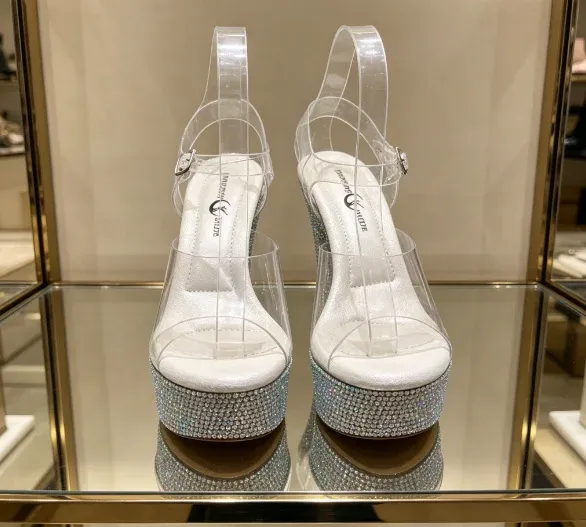 Size CBBA Bikini Fitness Contest Heels Transparent Platform Crystal Bodybuilding Stage Competition Special Shoes - Image 4