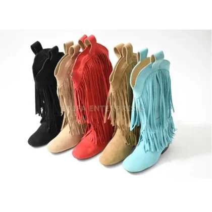 High Knee PU Boots Men's Women Size and Design Low MOQ High Quality Heels Microfiber Lining