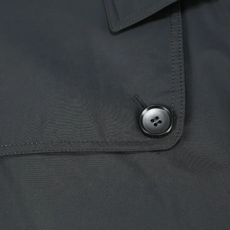 High Quality Best Price Windproof Man Trench Coat Men Outwear Casual Wear - Image 5