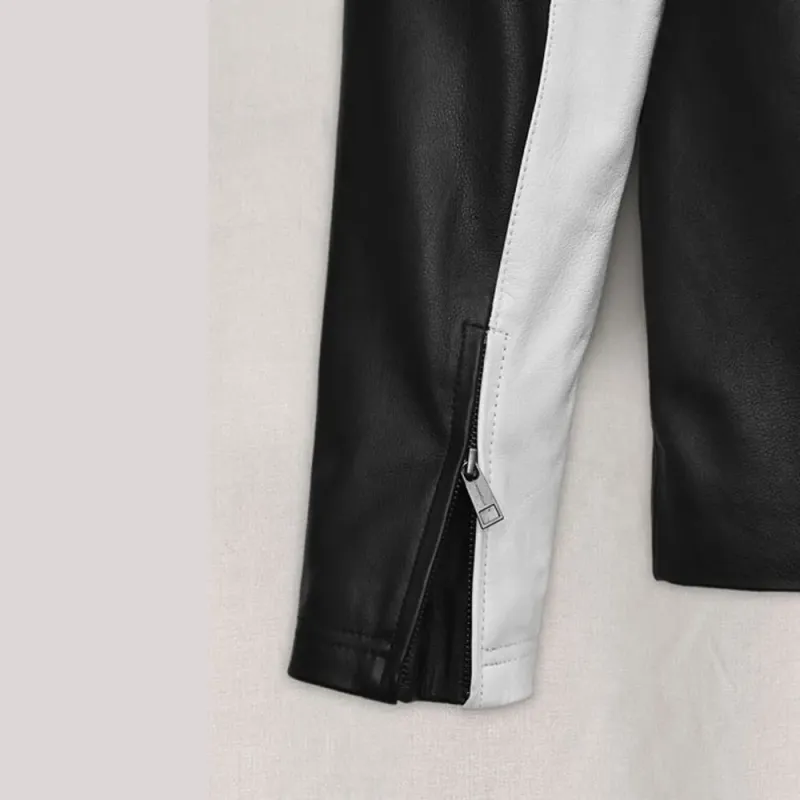 Motorcycle Clothing Ride Leather Jacket for Men Stand Stylish Durable Design Waterproof Breathable Casual Wear low moq - Image 5