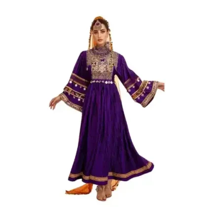 HOT SELLING WEDDING and PARTY WEAR AFGHAN DRESSES for WOMENS PREMIUM QUALITY WOMEN'S AFGHAN KUCHI DRESS