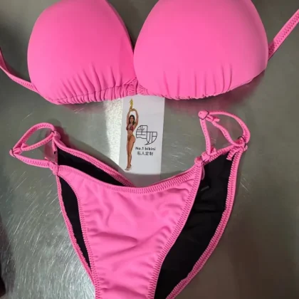 Glitter CBBA Bodybuilding Bikini Summer Pool Party Nightclub Stage Catwalk Dress Stage Catwalk Pool Party Club Bar Wear