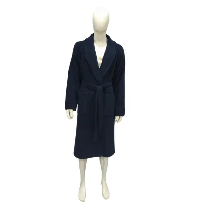 Sleepwear Luxurious Men's and Women Bathrobe Bathrobes Velour Hotel and Home Bathrobe Night Wear Men's
