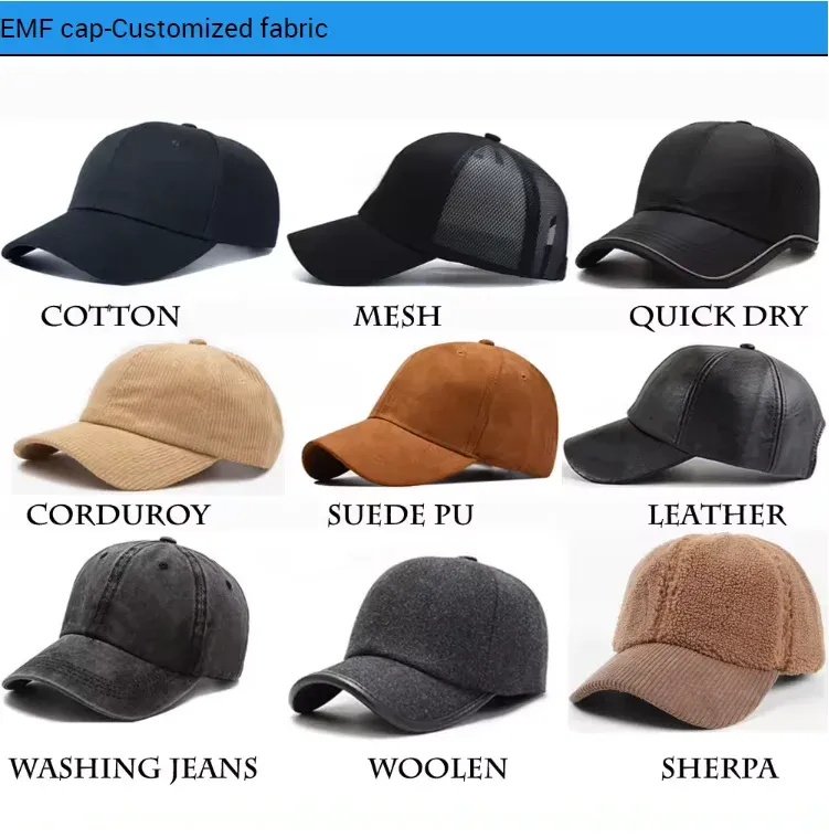 EMF Shielding Baseball Cap Logo Anti 5G WiFi Electromagnetic Radiation Protection Hat for Men Women Daily Office - Image 4
