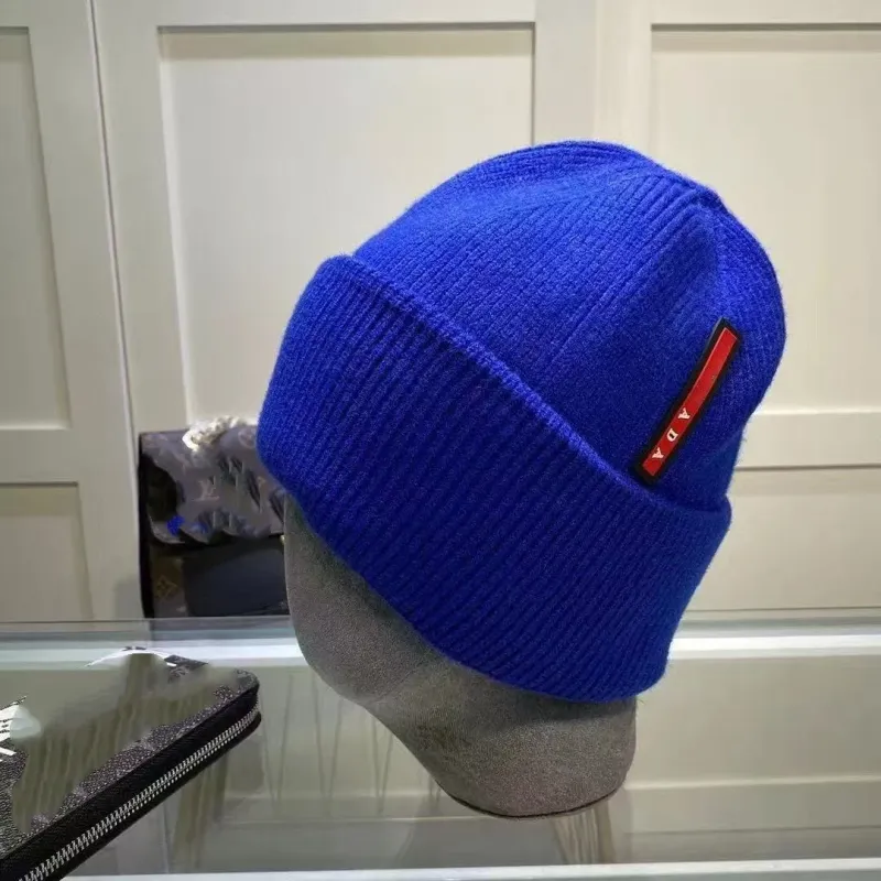 Autumn Winter Wool Knitted Beanie Hat for Men Women Joker Style Warm Ski Outdoor Sports Hat Beach Digital Men Women's Hat - Image 2