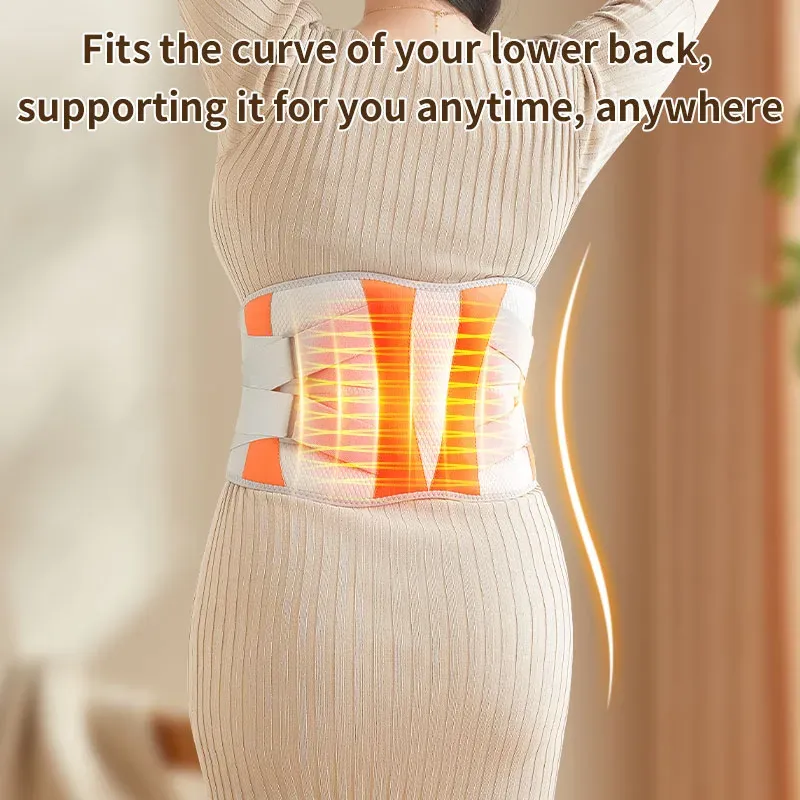 Advanced Wireless Waist Massager Belt with Heating and Vibration for Deep Muscle Relaxation and Pain Relief - Image 5