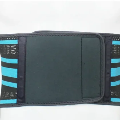 Advanced Adjustable Lumbar Support Belt Nylon High-Elastic Fabric Silicone Gel Keep Warm Function Wrap-around Design for Car