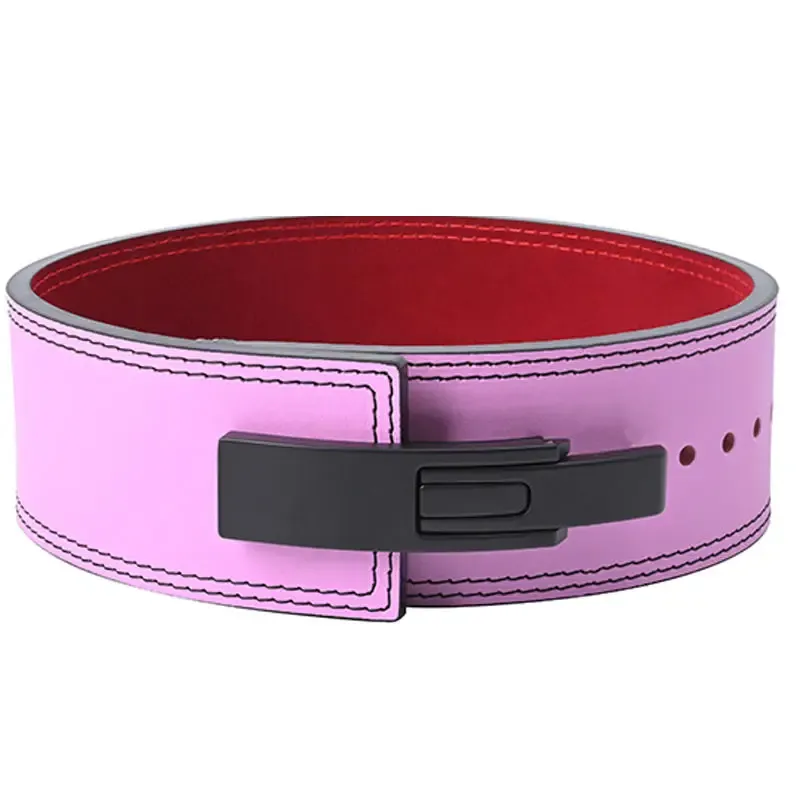 Belts Back Support Gym Fitness Leather Powerlifting Weight Lifting Belt Lever Belt - Image 2