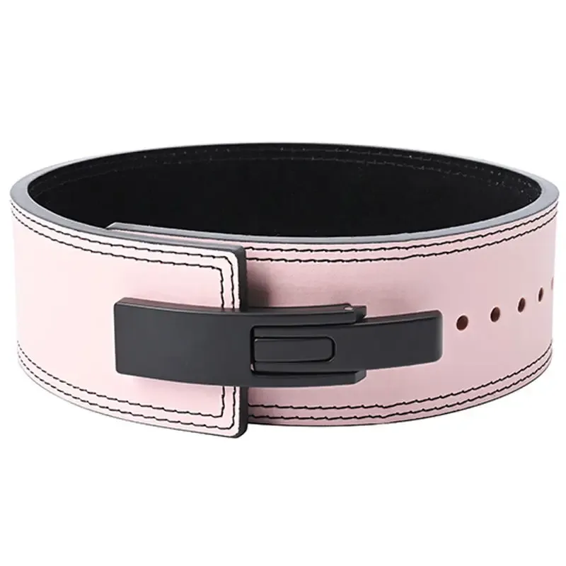 Belts Back Support Gym Fitness Leather Powerlifting Weight Lifting Belt Lever Belt - Image 4
