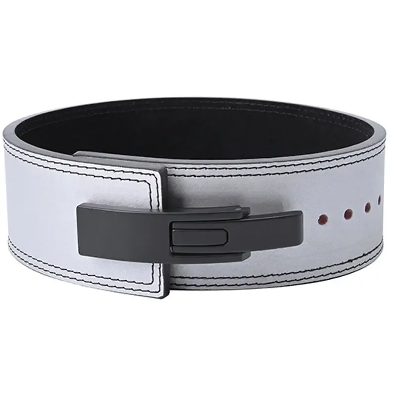 Belts Back Support Gym Fitness Leather Powerlifting Weight Lifting Belt Lever Belt - Image 5