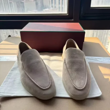 2026 Hit Men's Loafers Lor Pian Designer Men's Shoes Luxury High-end Men's Shoes