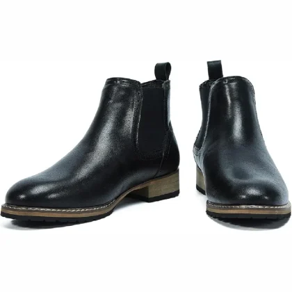 Premium quality Leather Shoes Comfortable Anti Slip Walking Style Breathable Casual Men's leather shoes