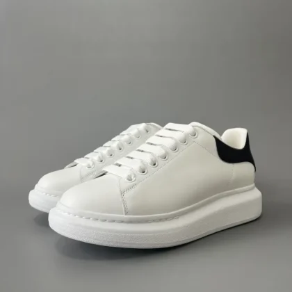 Luxury Designer Inspired White Leather Sneakers Premium Oversized Sole Platform Shoes for Men and Women