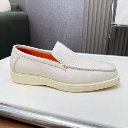 Luxury Designer Shoes High Quality High-End Genuine Leather Men's Loafers Versatile Casual Mesh Lightweight Driving Walking
