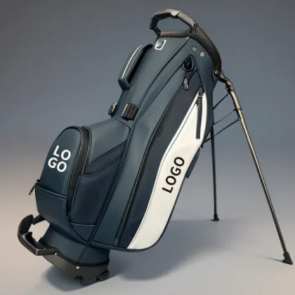 NEW ODM Factory Direct Wholesale Waterproof Durable Premium Leather with PVC Men Women 6 Way Divider Stand Golf Bags PU