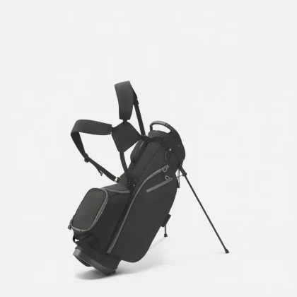Wholesale Premium Lightweight Carry Stand Golf Bag logo Design Waterproof Leather 14 Way Golf Bags for Men