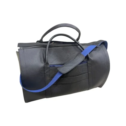 Genuine Leather Garment Duffel Bag Premium Outdoor Travel Weekender for Men Women Wholesale Bulk Durable Carry Bags
