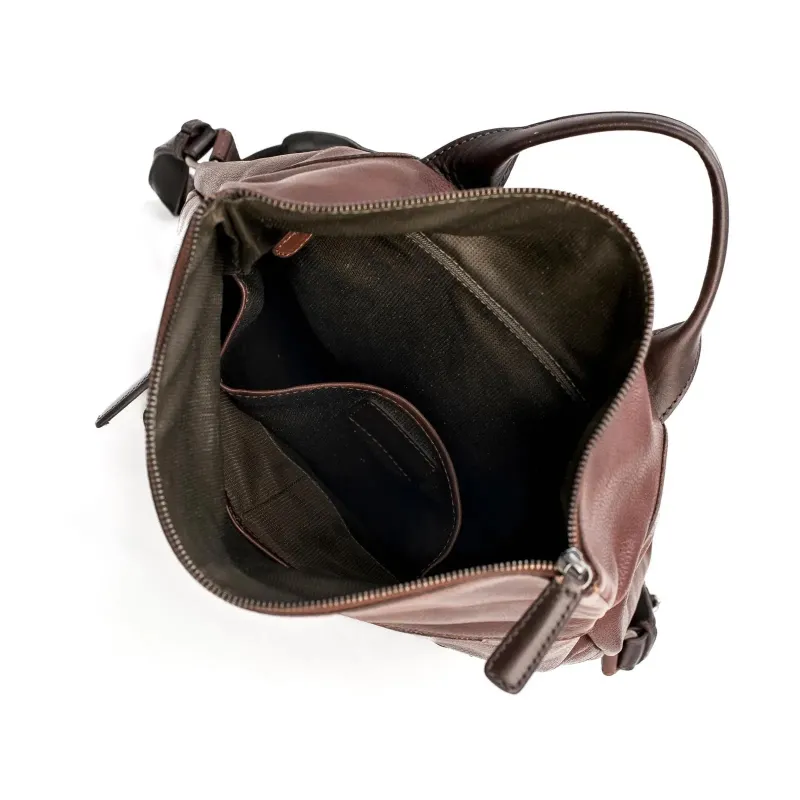 Outdoor Genuine Leather Backpacks for Men Premium Satchel Bags Office School Vintage Travel Briefcase Logo Design - Image 4