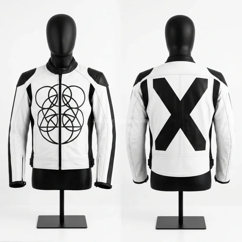 Carbon Look Racing Leather Jacket Graphic Biker Moto Coat Men Advanced Protection Motorbike Rider Gear Sportswear - Image 5