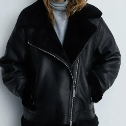 New Women High Quality Breathable Finished Leather Jacket Genuine Cow Leather Summer Genuine Cowhide Fur