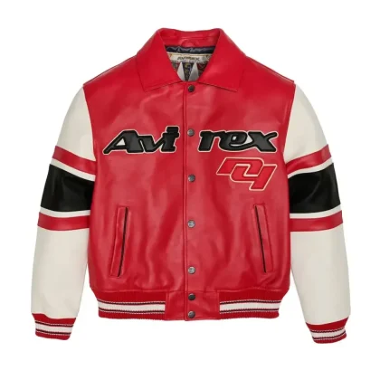 Best Selling Avirex Men's Leather Jackets Stylish Winter Fashion with Unique Design High Quality Warm Leather Jacket