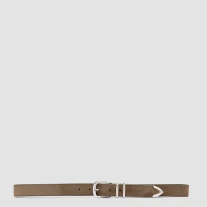OC STRIP 074 - Taupe Suede Belt