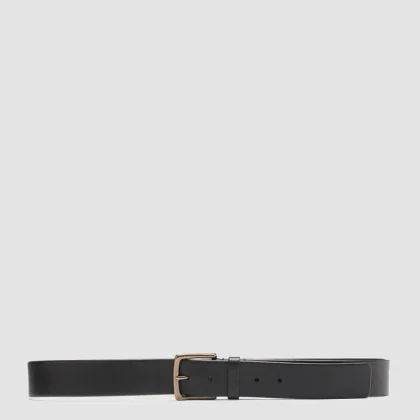 OC STRIP 22 - Black Leather Belt