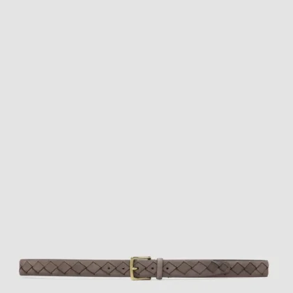 OC STRIP 29 - Grey Woven Suede Belt