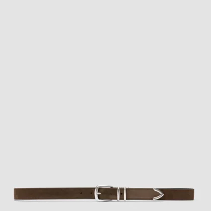 OC STRIP 074 - Taupe Suede Belt