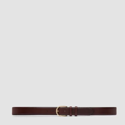 OC STRIP 105 - Brown Leather Belt