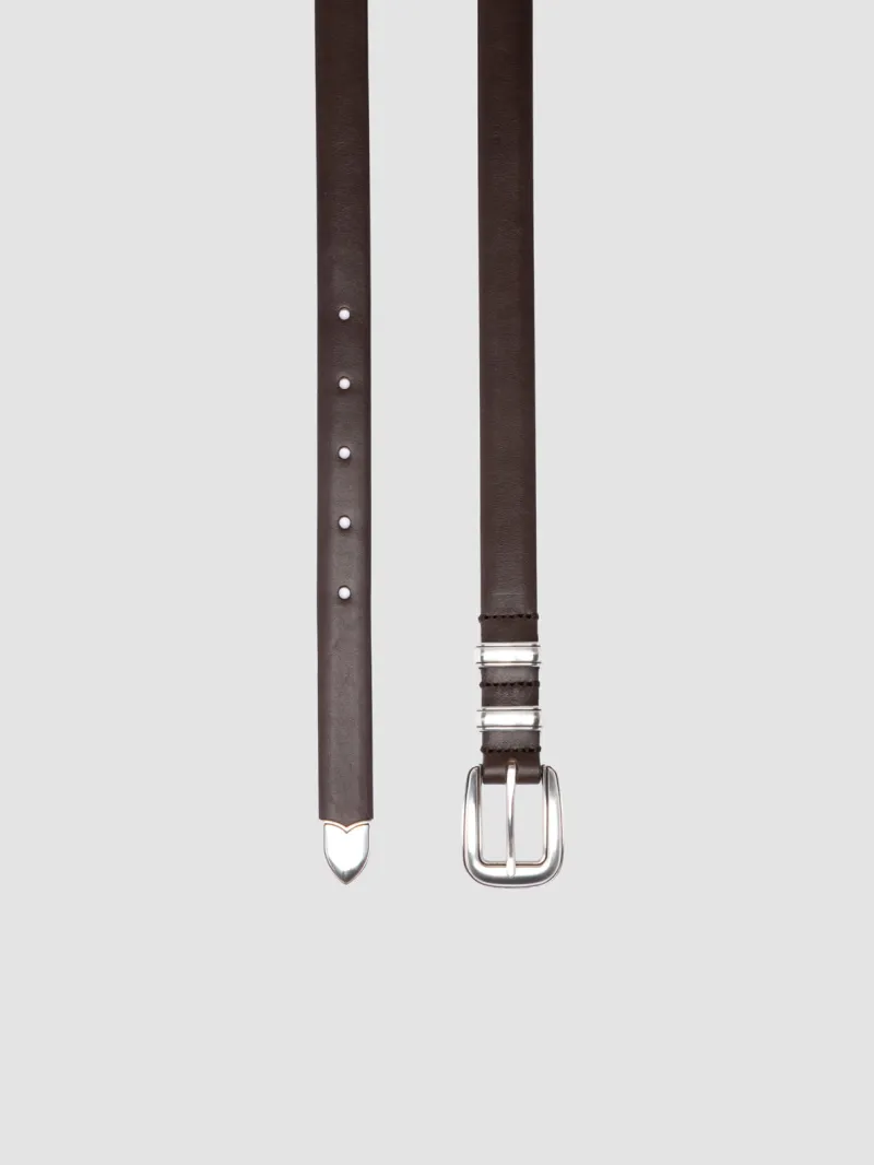 OC STRIP 091 - Brown Leather Belt - Image 2