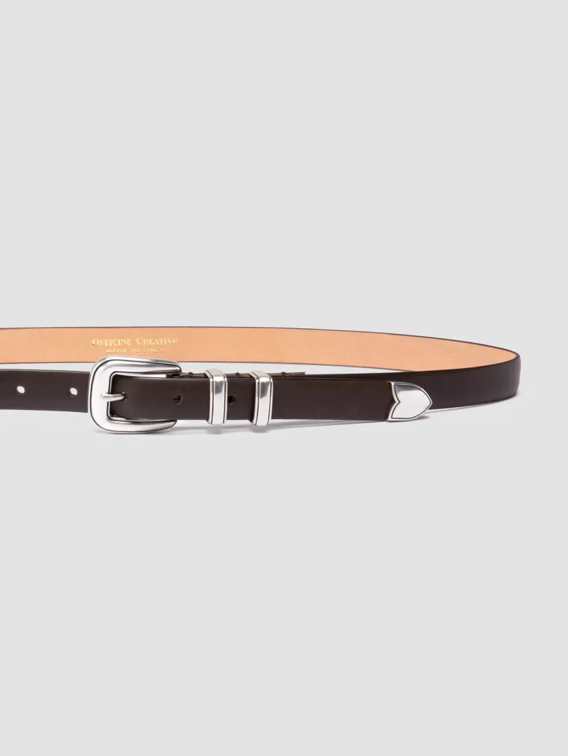 OC STRIP 091 - Brown Leather Belt - Image 4