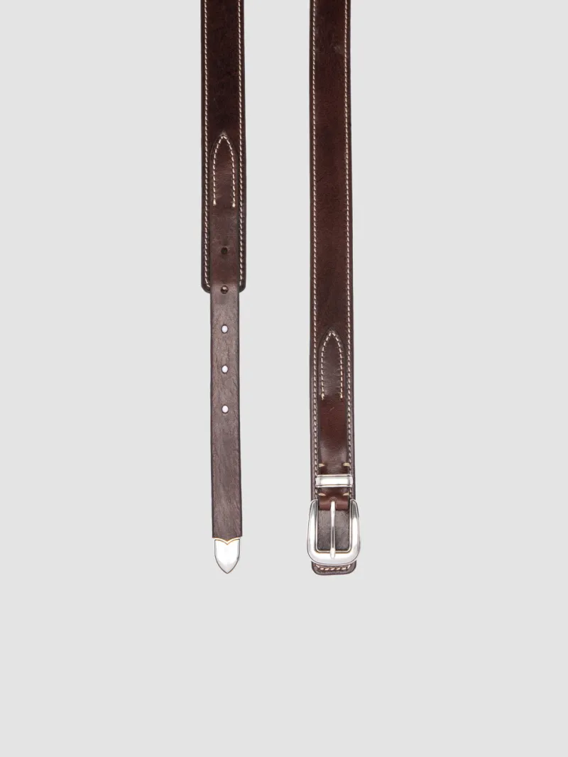 OC STRIP 097 - Brown Leather Belt - Image 2