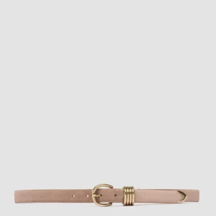 OC STRIP 098 - Taupe Suede Belt