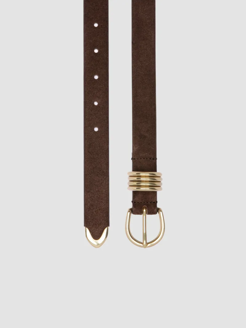 OC STRIP 098 - Brown Suede Belt - Image 2