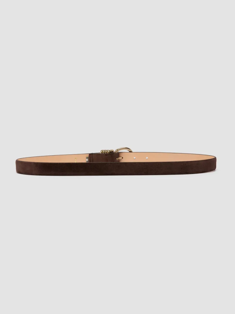 OC STRIP 098 - Brown Suede Belt - Image 3