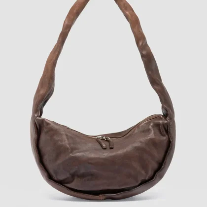 BOLINA 046 - Brown Leather Crossbody Bag