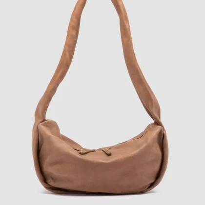 BOLINA 046 - Brown Leather Crossbody Bag