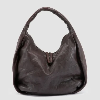 BOLINA 048 - Brown Leather Shoulder Bag