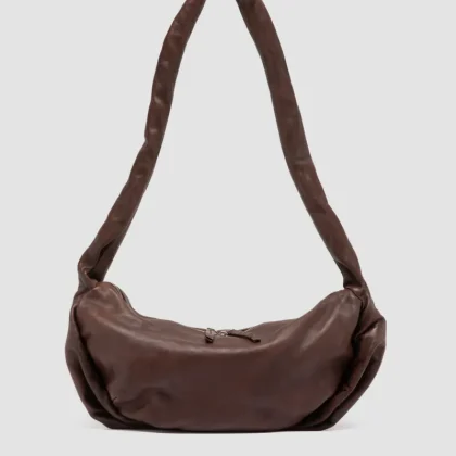 BOLINA 046 - Brown Leather Crossbody Bag