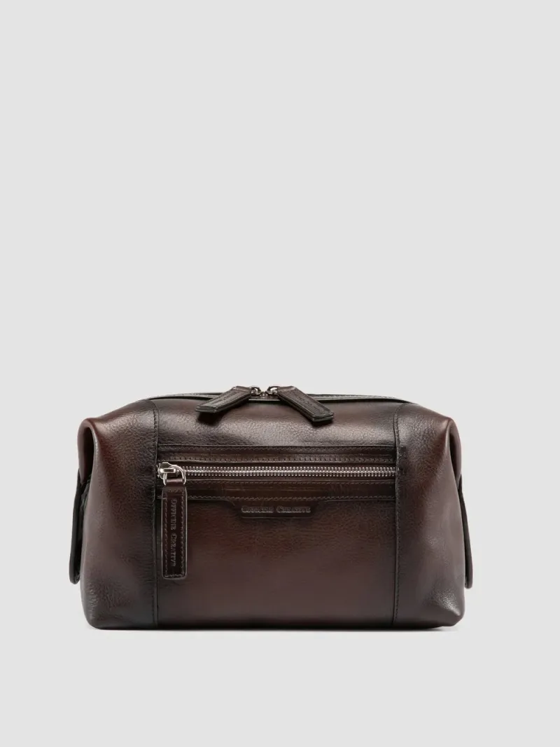 JULES 008 - Brown Leather Pouch