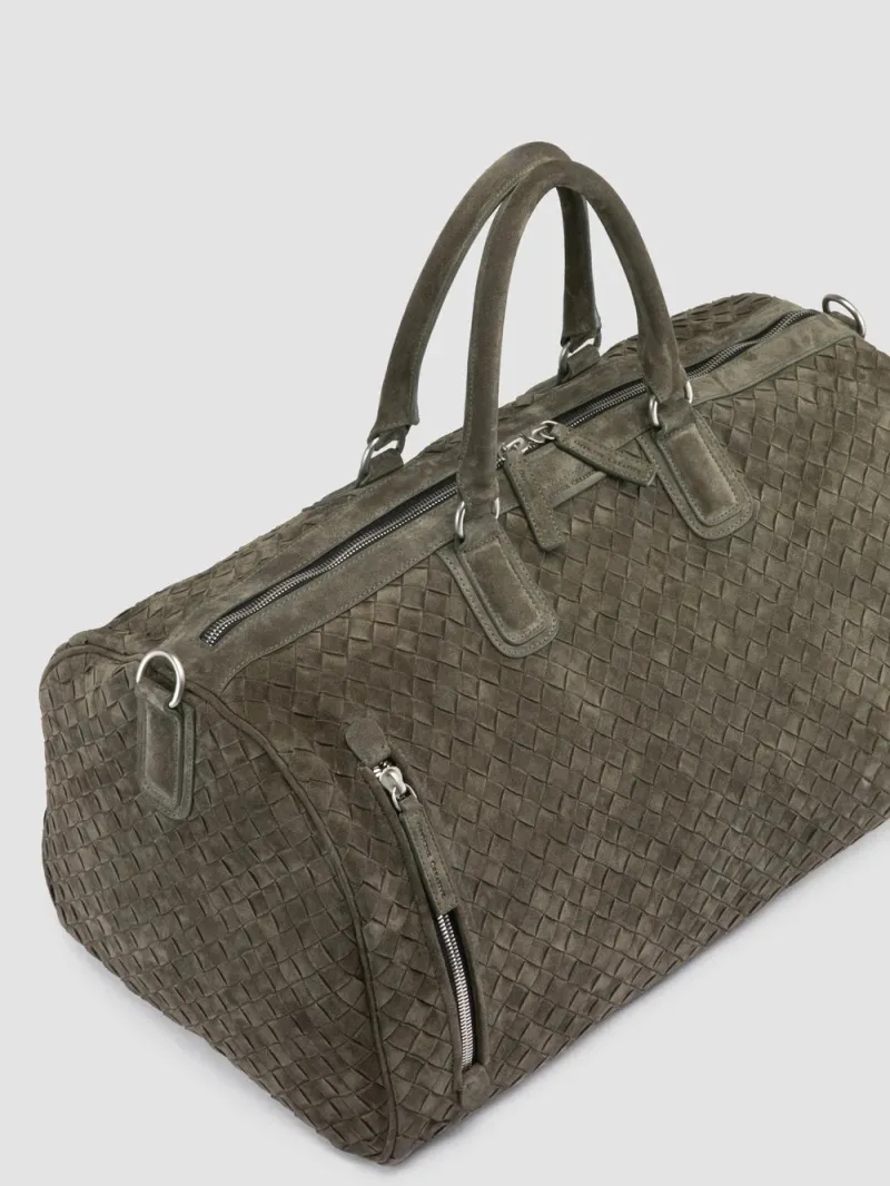 ARMOR 01 - Green Wowen Suede Weekender - Image 2