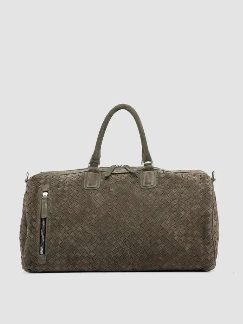 ARMOR 01 - Green Wowen Suede Weekender - Image 3