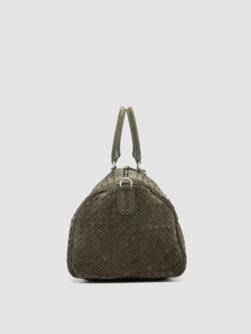 ARMOR 01 - Green Wowen Suede Weekender - Image 4