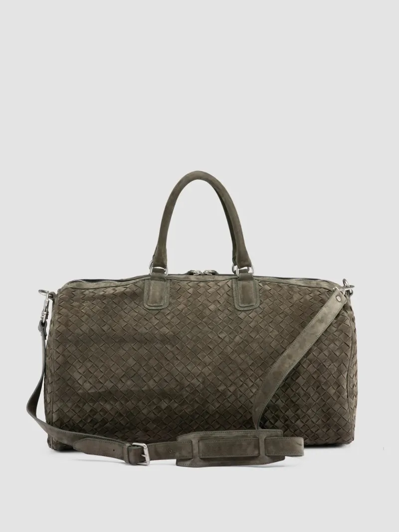 ARMOR 01 - Green Wowen Suede Weekender - Image 5